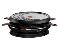 Tefal Raclette Grill Crêpe 3in1 Store'In inkl.8 Antihaft Pfännchen 1050W  RE3200